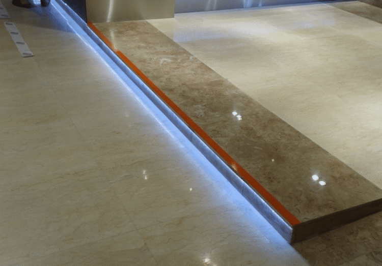 Crema Samaha for Flooring Egyptian limestone tiles USA - Egyptian limestone by ELT