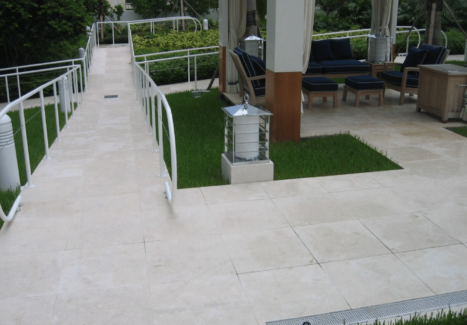 Egyptian limestone tiles USA: Egyptian limestone flooring for US projects from ELT