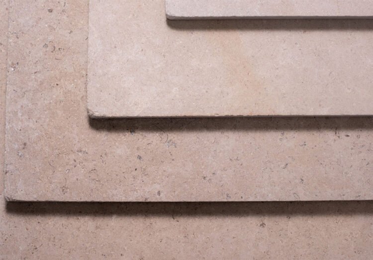 Sinai Pearl tumbled . Limestone tile sizes and formats - Egyptian limestone by ELT